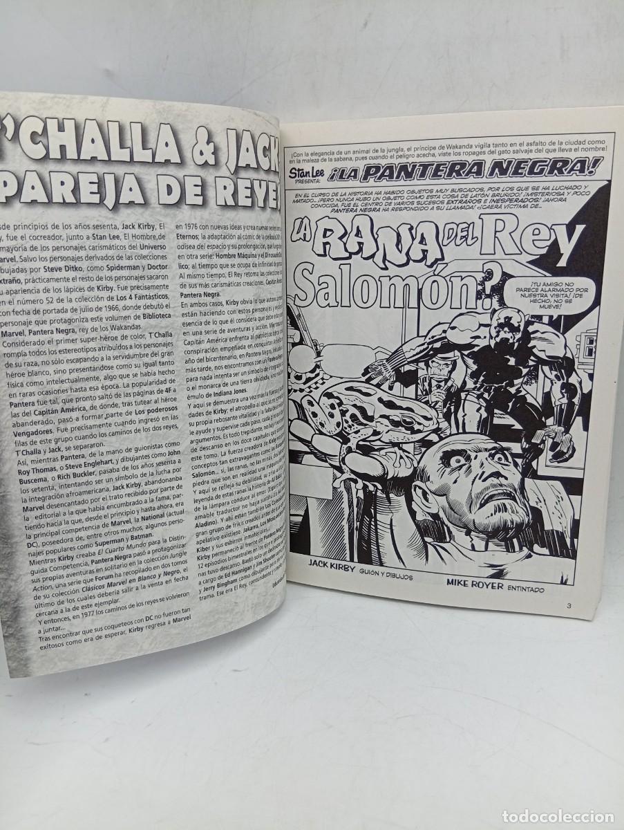 Tebeos: PANTERA NEGRA DE JACK KIRBY. MARVEL COMICS. FORUM. EXCELSIOR. - Foto 3