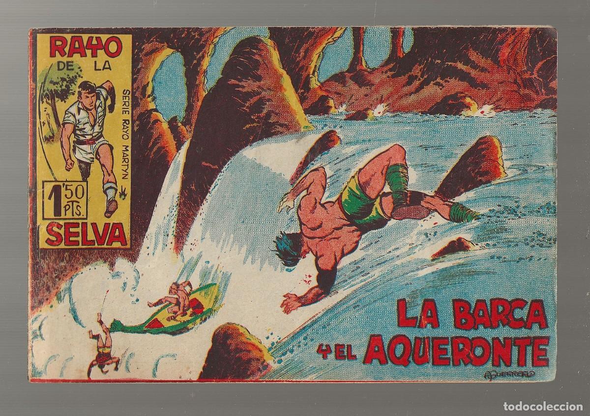 Tebeos: RAYO DE LA SELVA N&ordm; 9 - LA BARCA Y EL AQUERONTE - ORIGINAL - MAGA 1960 - Foto 1