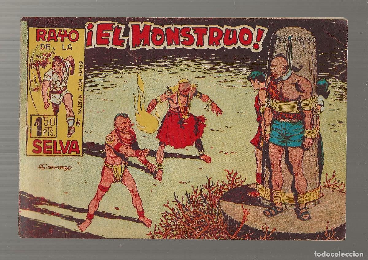 Tebeos: RAYO DE LA SELVA N&ordm; 11 - EL MONSTRUO - ORIGINAL - MAGA 1960 - Foto 1