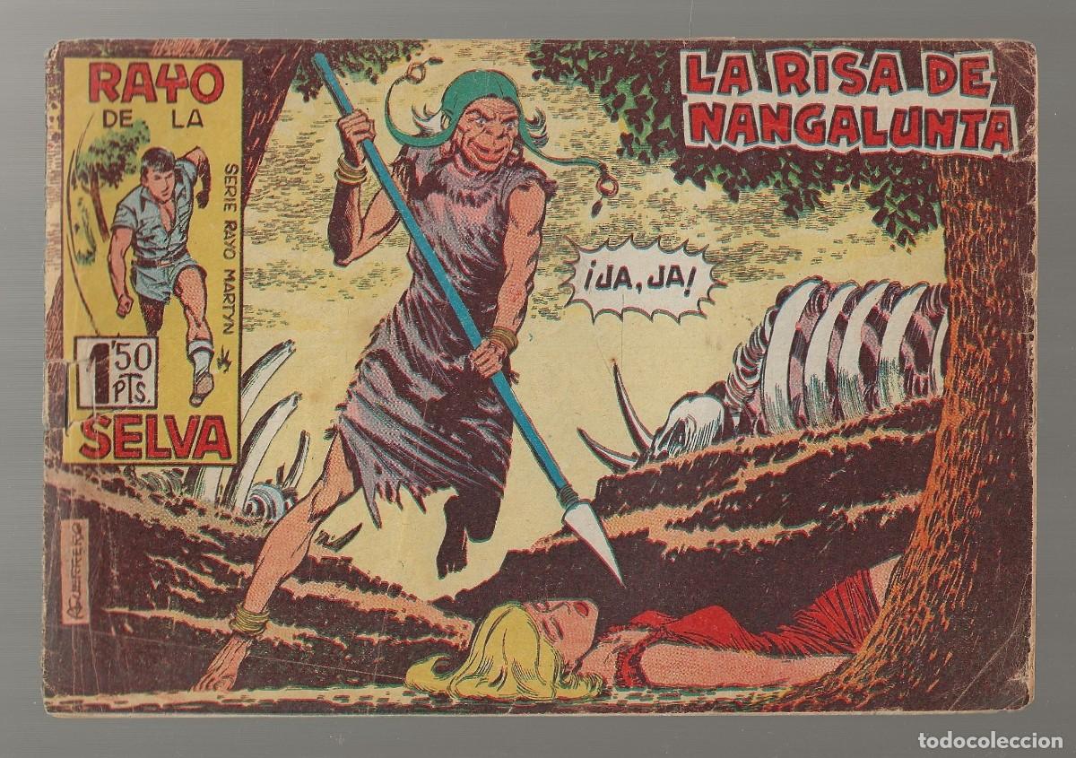 Tebeos: RAYO DE LA SELVA N&ordm; 19 - LA RISA DE NANGALUNTA - ORIGINAL - MAGA 1960 - Foto 1