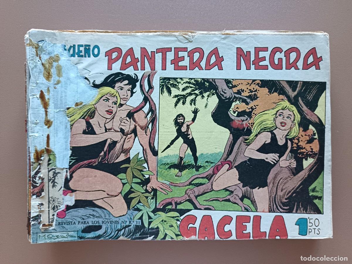 Tebeos: 36 TEBEOS PEQUE&Ntilde;O PANTERA NEGRA. MAGA - Foto 1