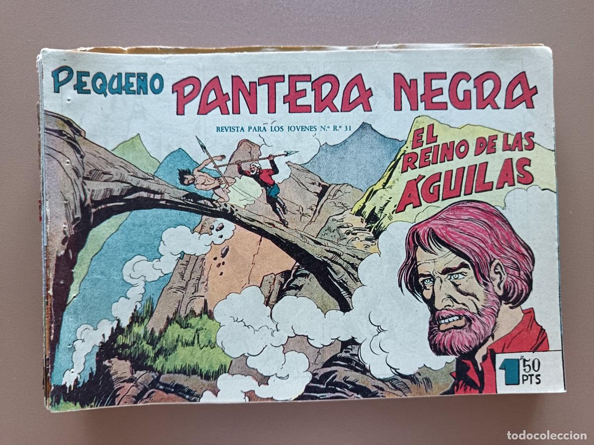 Tebeos: 36 TEBEOS PEQUE&Ntilde;O PANTERA NEGRA. MAGA - Foto 2