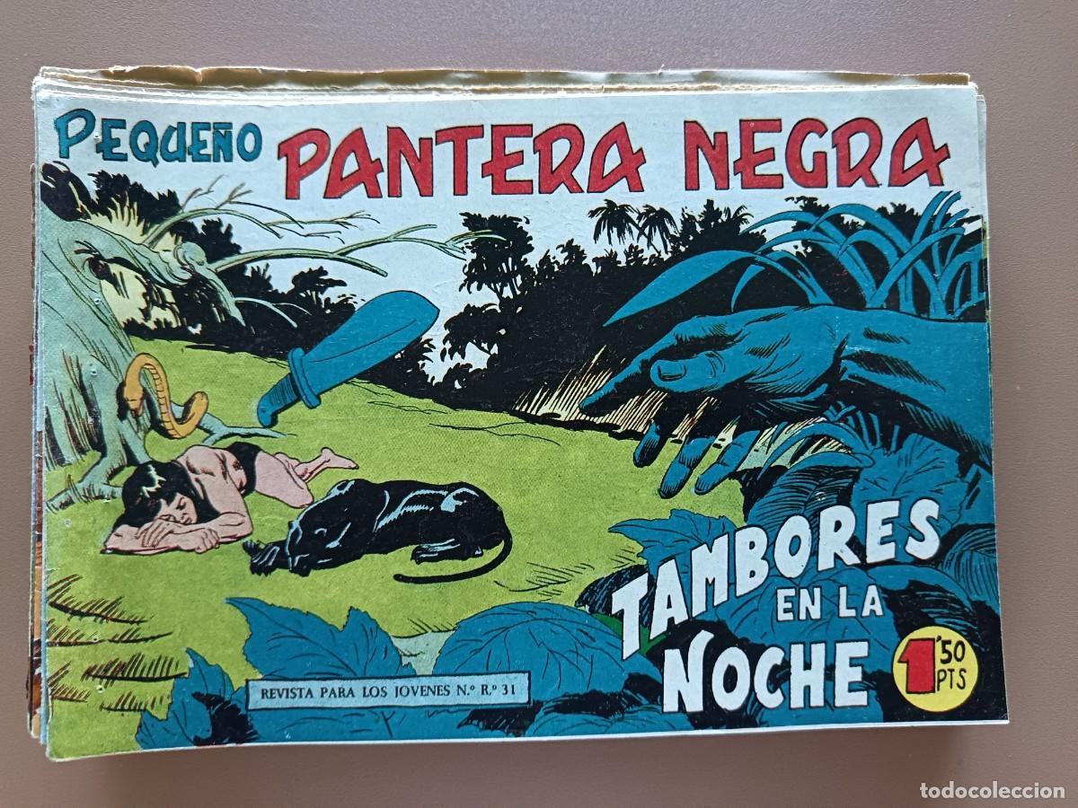 Tebeos: 36 TEBEOS PEQUE&Ntilde;O PANTERA NEGRA. MAGA - Foto 4