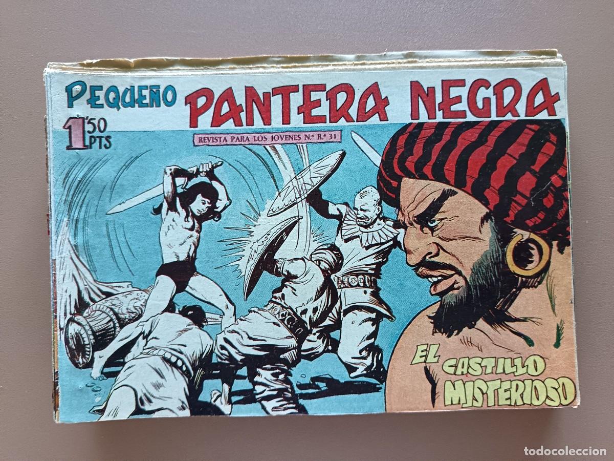 Tebeos: 36 TEBEOS PEQUE&Ntilde;O PANTERA NEGRA. MAGA - Foto 5