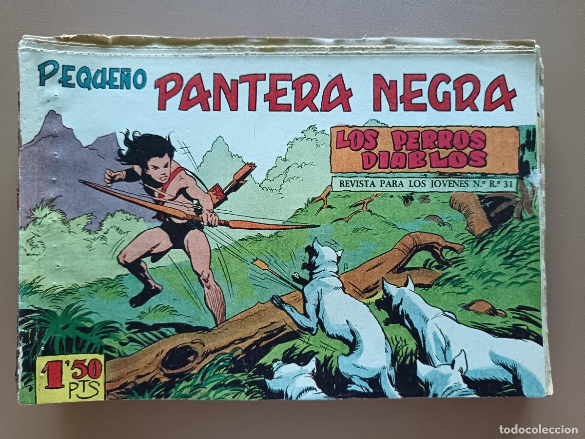 Tebeos: 36 TEBEOS PEQUE&Ntilde;O PANTERA NEGRA. MAGA - Foto 8