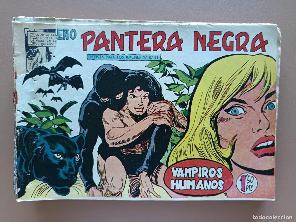 Tebeos: 36 TEBEOS PEQUE&Ntilde;O PANTERA NEGRA. MAGA - Foto 11