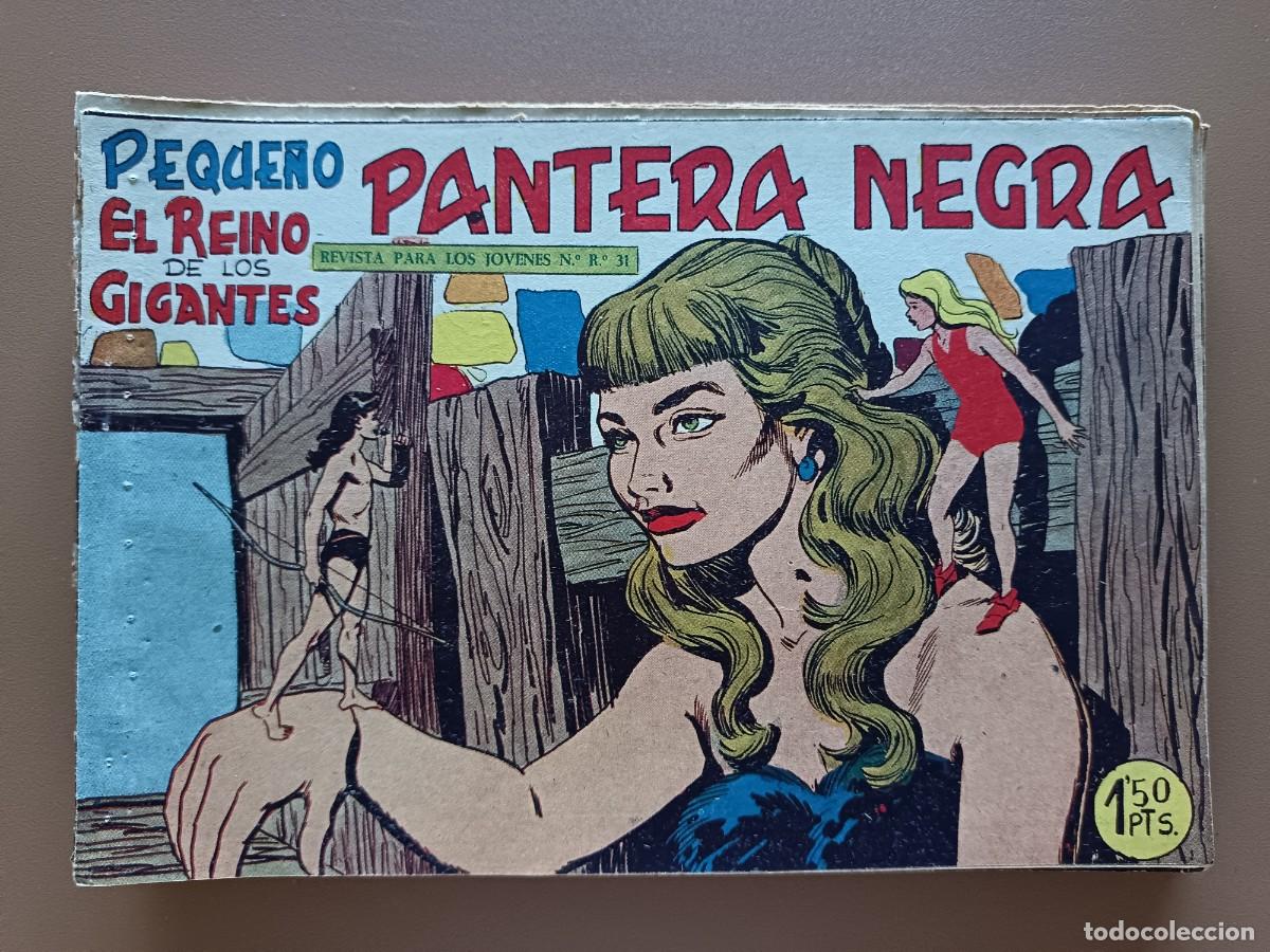 Tebeos: 36 TEBEOS PEQUE&Ntilde;O PANTERA NEGRA. MAGA - Foto 14