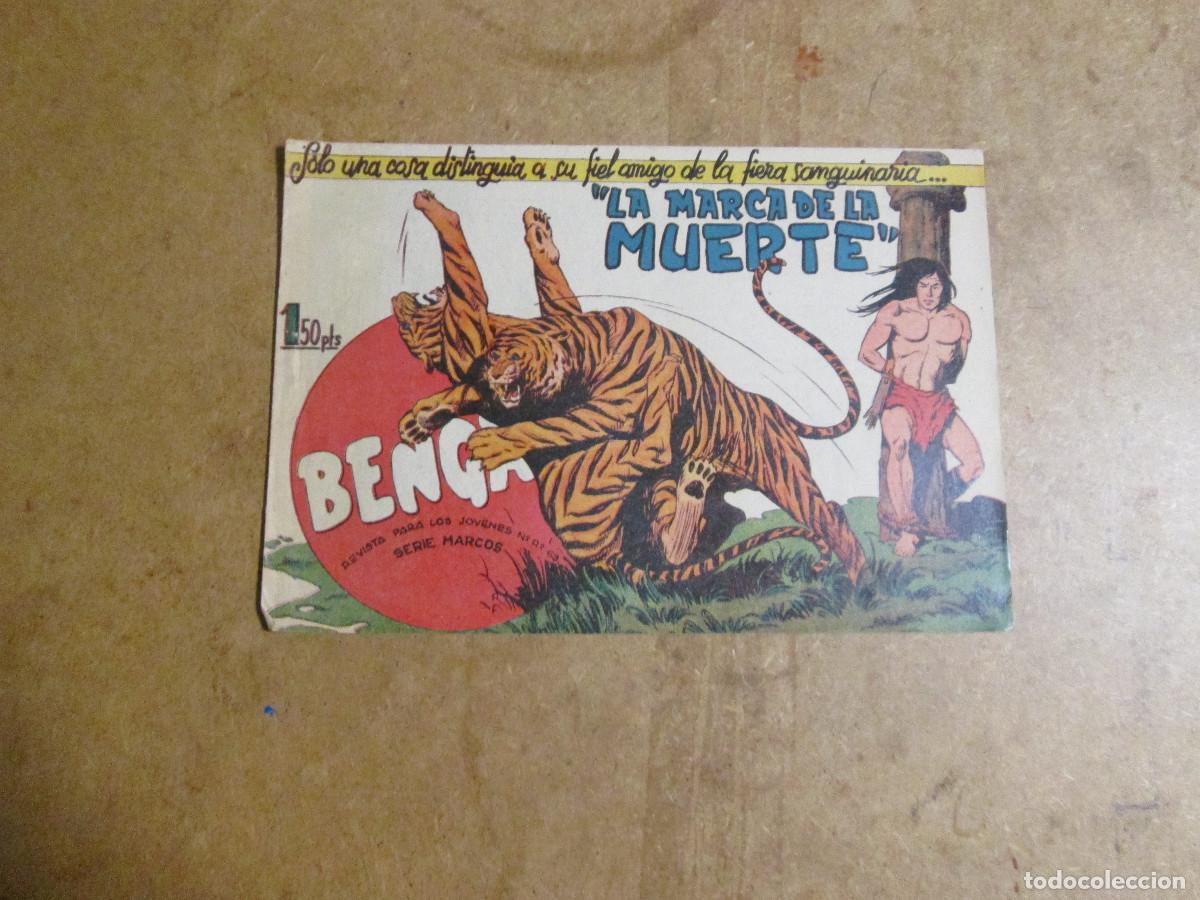Tebeos: Bengala n&ordm; 40, original Maga 1959 - Foto 1