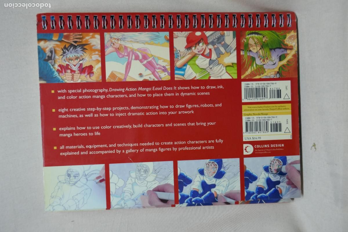 Tebeos: DRAWING ACTION MANGA - de Keith Sparrow (EN INGL&Eacute;S) - Foto 9