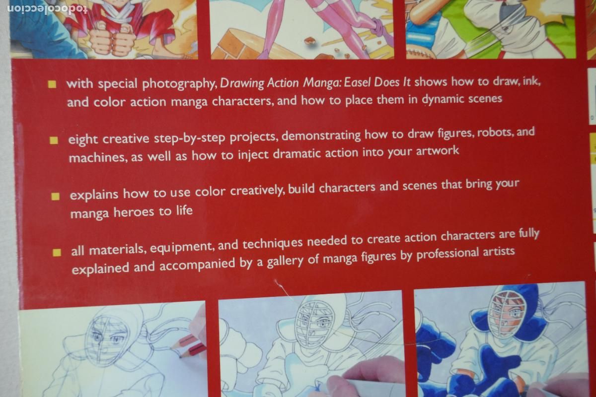 Tebeos: DRAWING ACTION MANGA - de Keith Sparrow (EN INGL&Eacute;S) - Foto 10