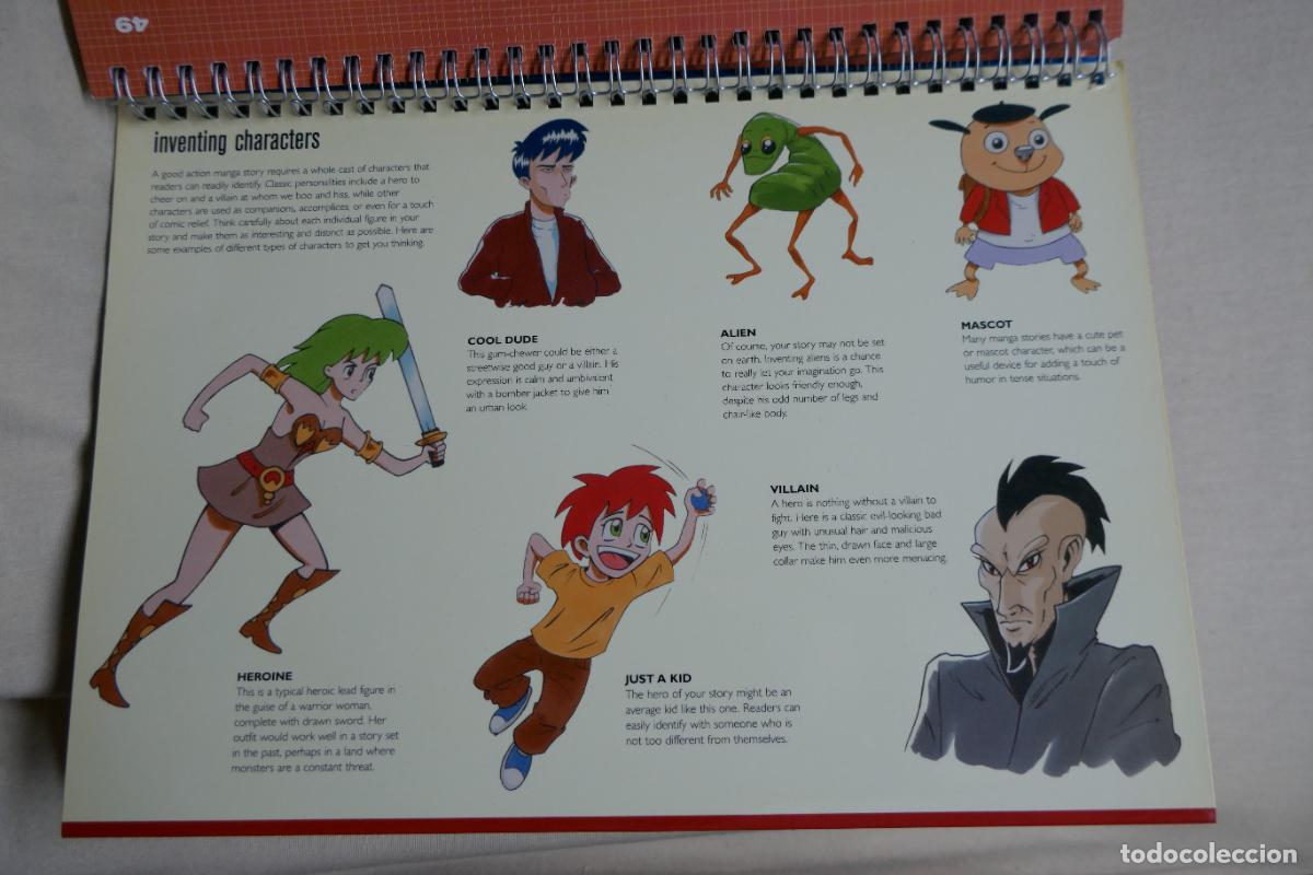 Tebeos: DRAWING ACTION MANGA - de Keith Sparrow (EN INGL&Eacute;S) - Foto 12