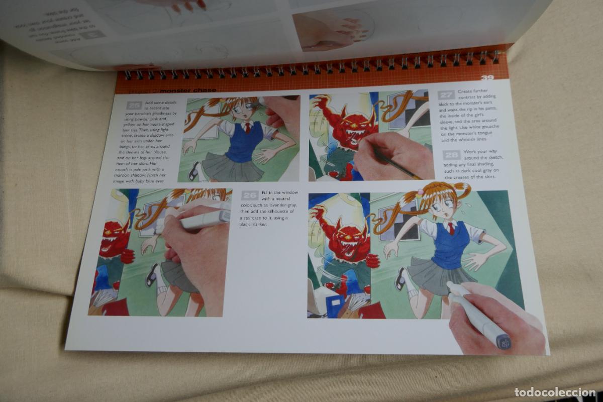 Tebeos: DRAWING ACTION MANGA - de Keith Sparrow (EN INGL&Eacute;S) - Foto 14