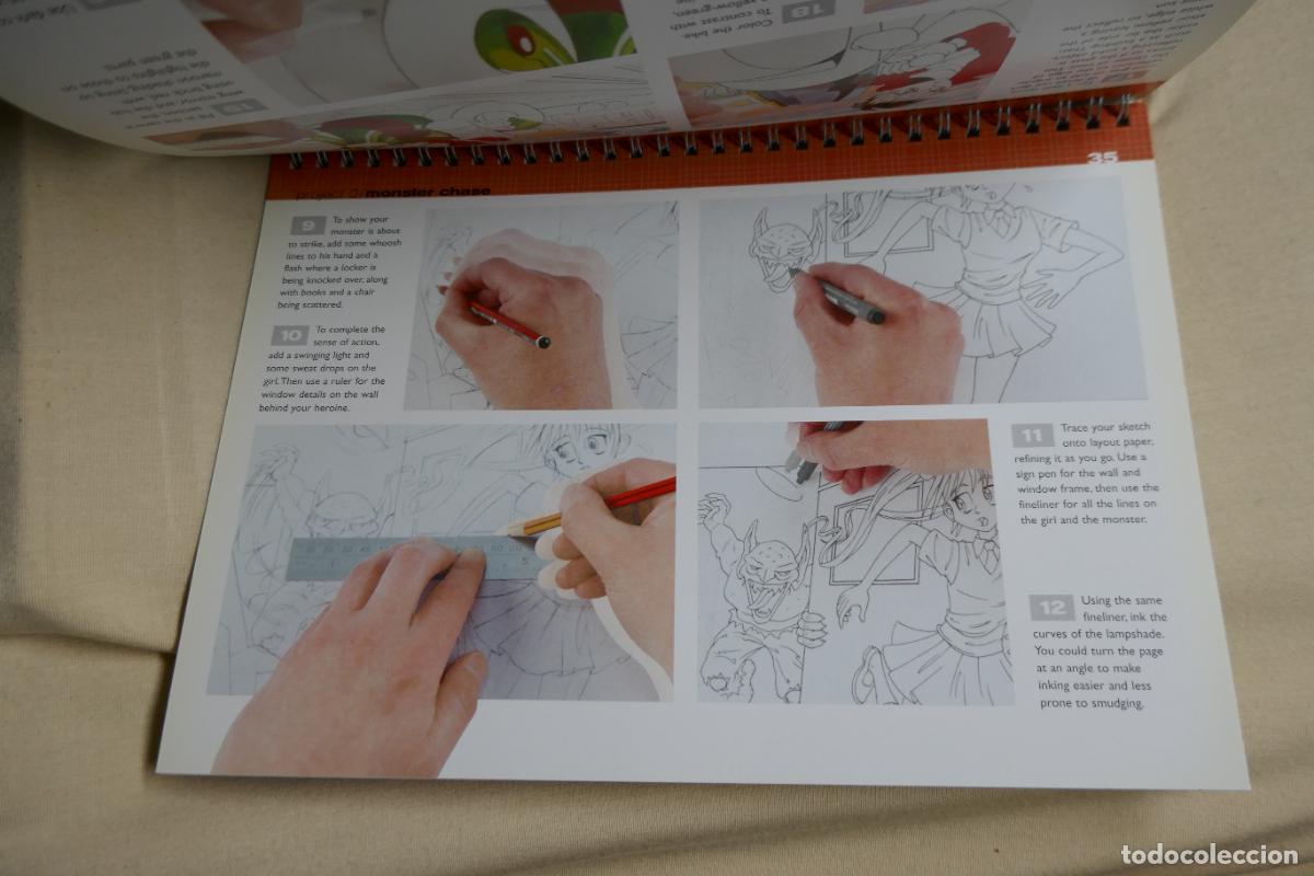 Tebeos: DRAWING ACTION MANGA - de Keith Sparrow (EN INGL&Eacute;S) - Foto 15