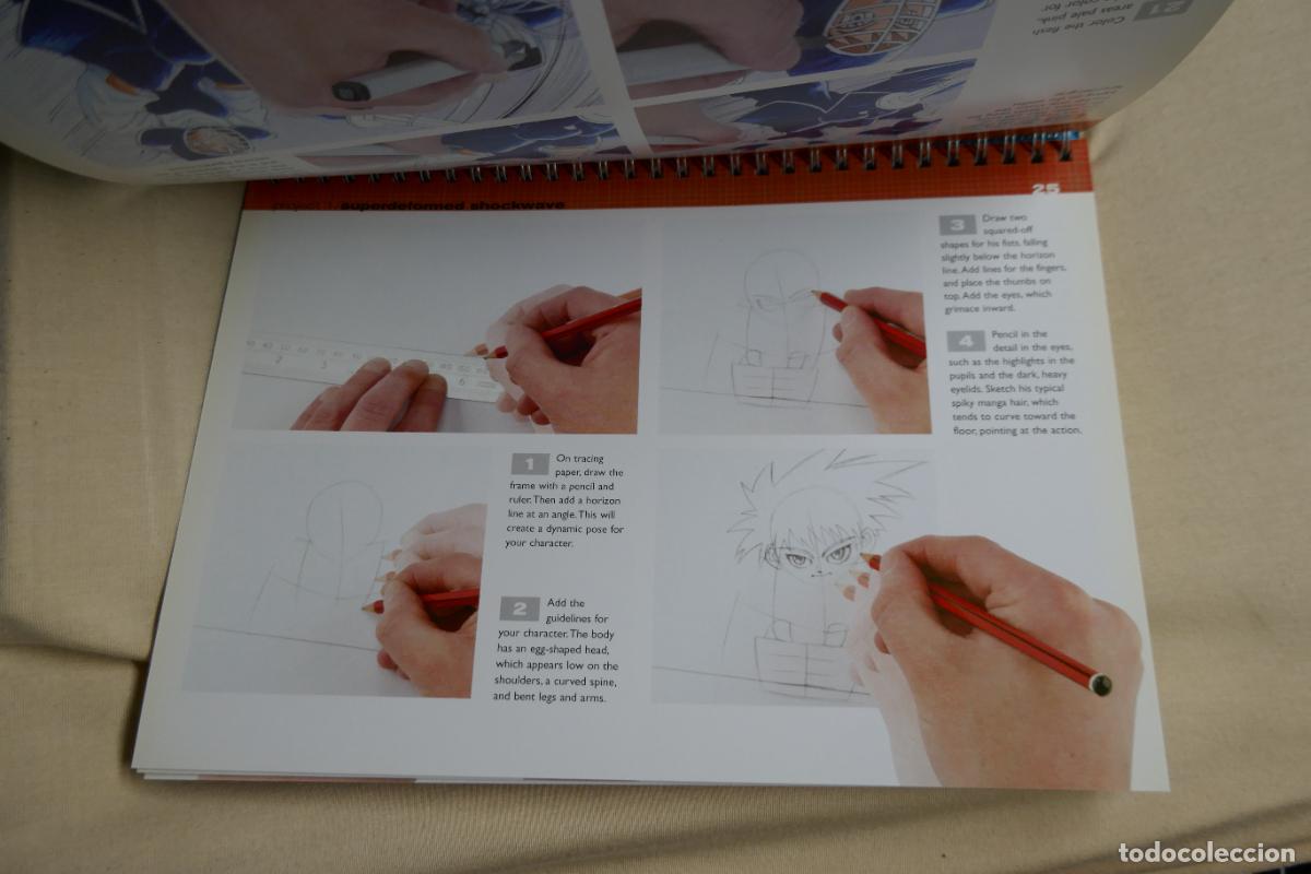 Tebeos: DRAWING ACTION MANGA - de Keith Sparrow (EN INGL&Eacute;S) - Foto 17