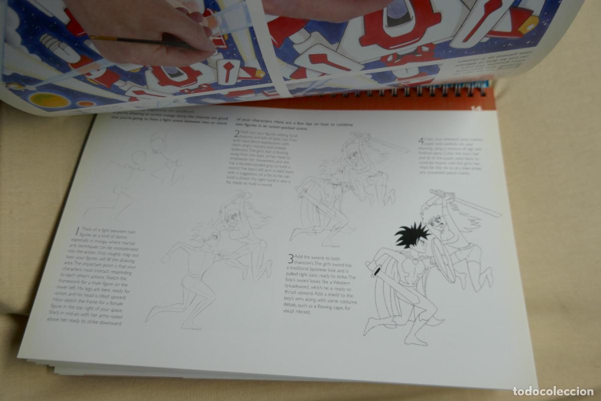 Tebeos: DRAWING ACTION MANGA - de Keith Sparrow (EN INGL&Eacute;S) - Foto 20