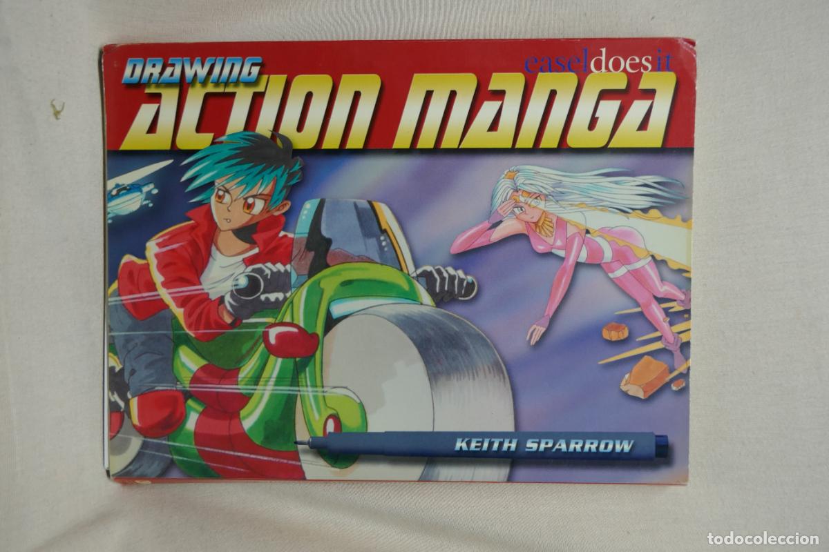 Tebeos: DRAWING ACTION MANGA - de Keith Sparrow (EN INGL&Eacute;S) - Foto 1