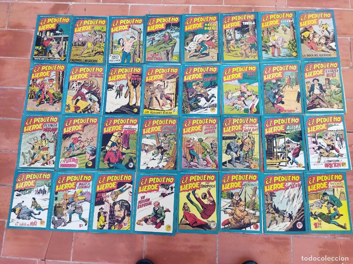 Tebeos: lote de 97 comics EL PEQUE&Ntilde;O HEROE editorial maga de su epoca - Foto 3
