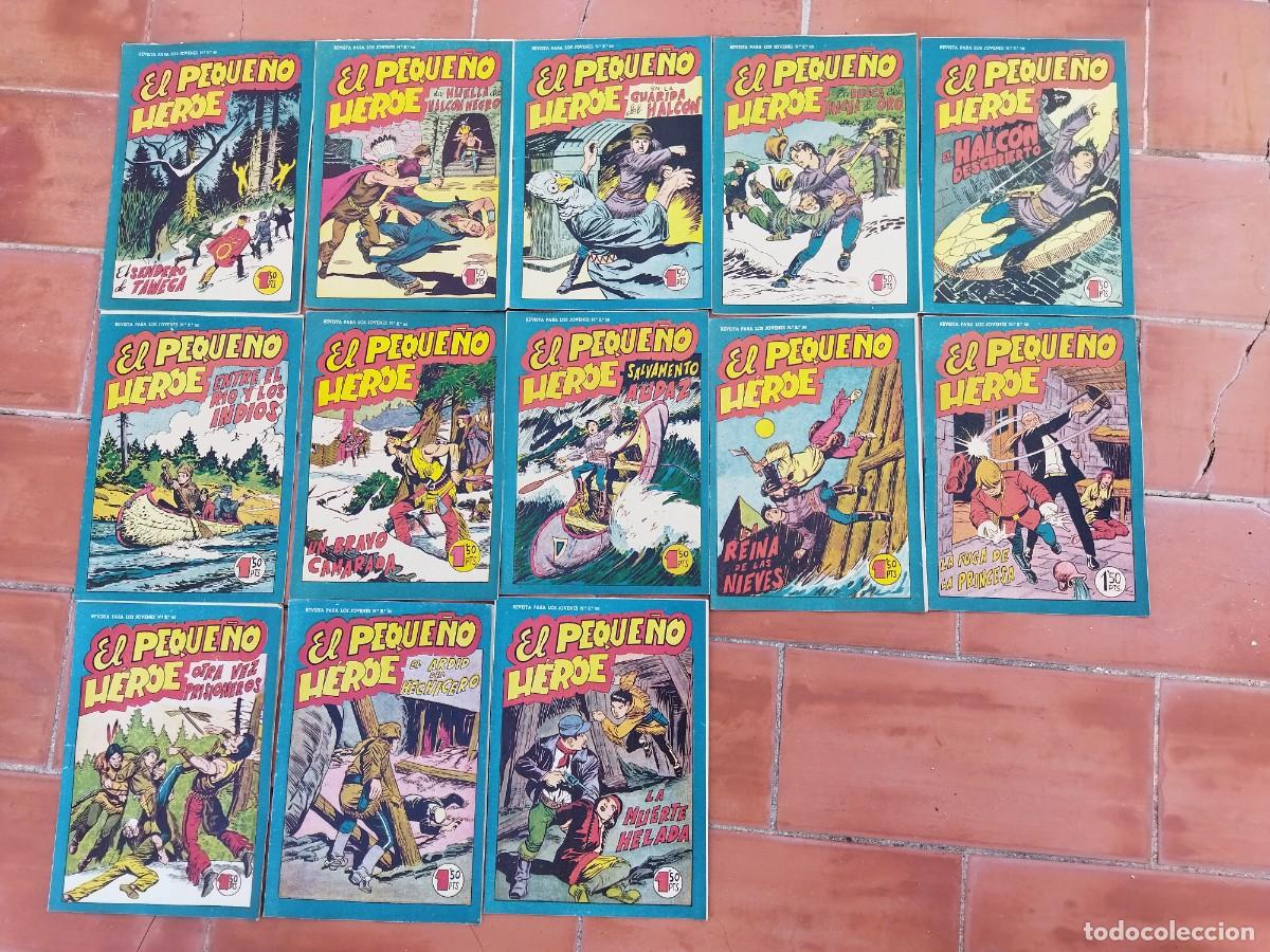 Tebeos: lote de 97 comics EL PEQUE&Ntilde;O HEROE editorial maga de su epoca - Foto 4