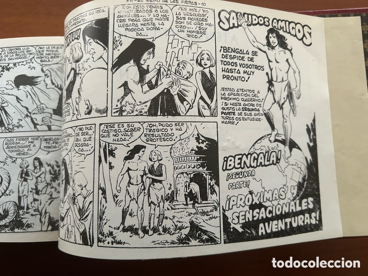Tebeos: BENGALA 1&ordf; PARTE 54 N&Uacute;MEROS ed 1959 - Foto 3