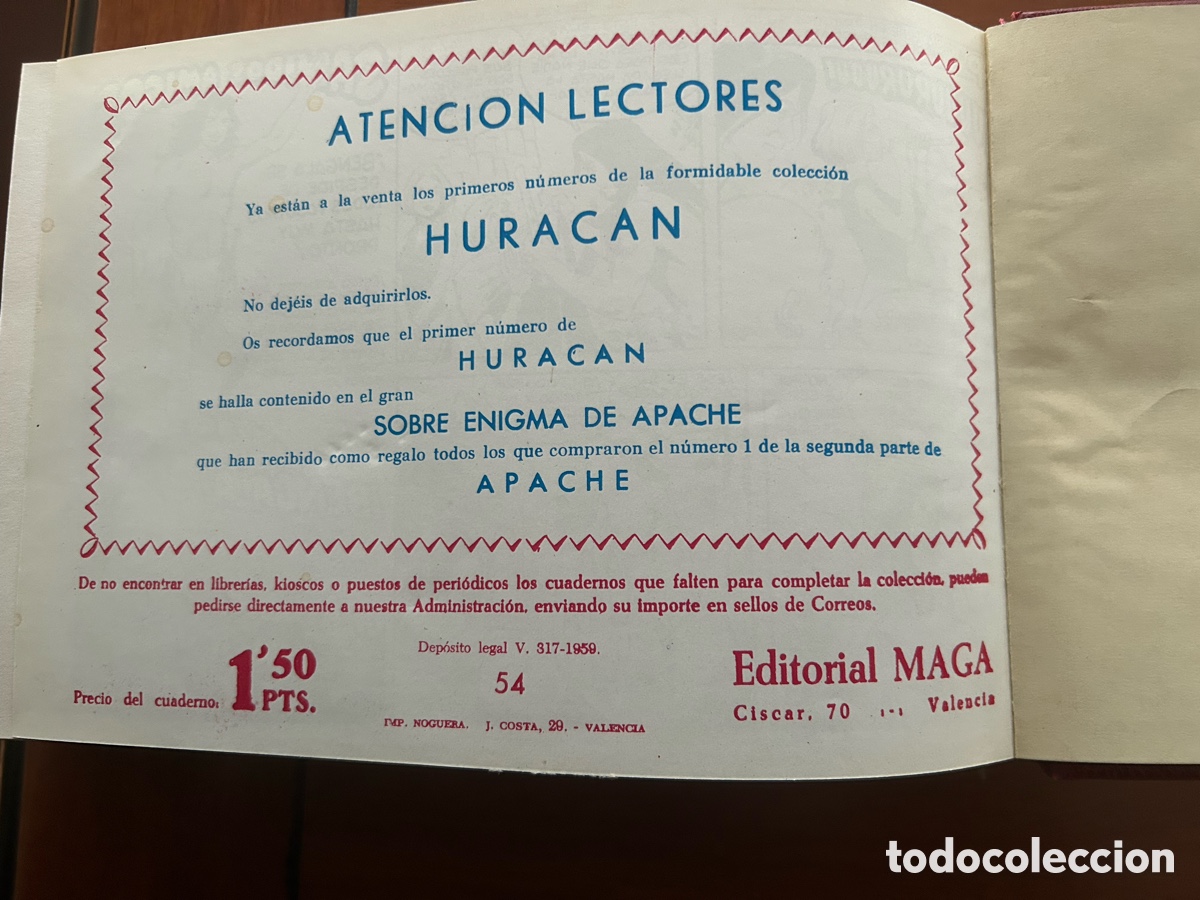 Tebeos: BENGALA 1&ordf; PARTE 54 N&Uacute;MEROS ed 1959 - Foto 5