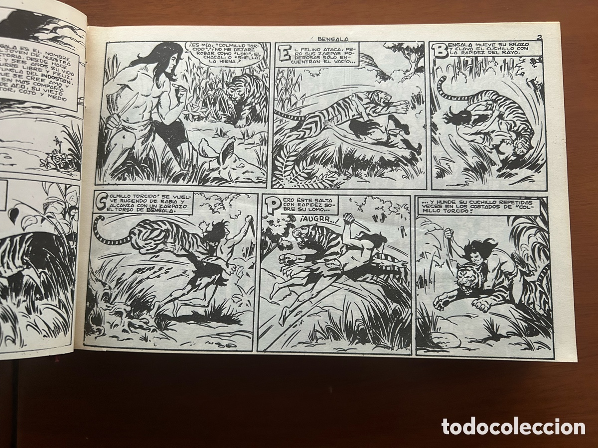 Tebeos: BENGALA 1&ordf; PARTE 54 N&Uacute;MEROS ed 1959 - Foto 6