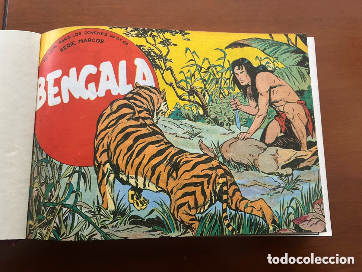 Tebeos: BENGALA 1&ordf; PARTE 54 N&Uacute;MEROS ed 1959 - Foto 1