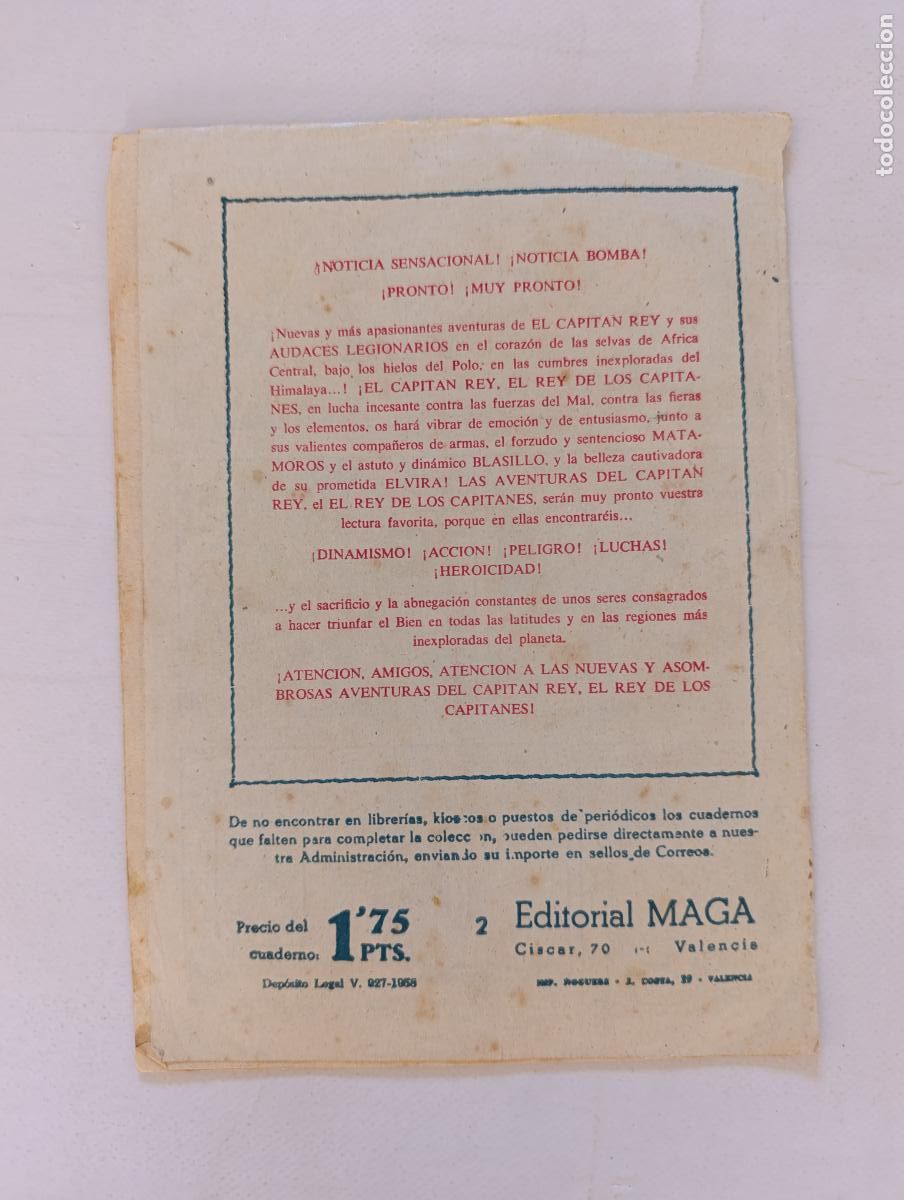 Tebeos: EL CABALLERO DE LA ROSA N&ordm; 2 - MAGA (EZ) - Foto 7