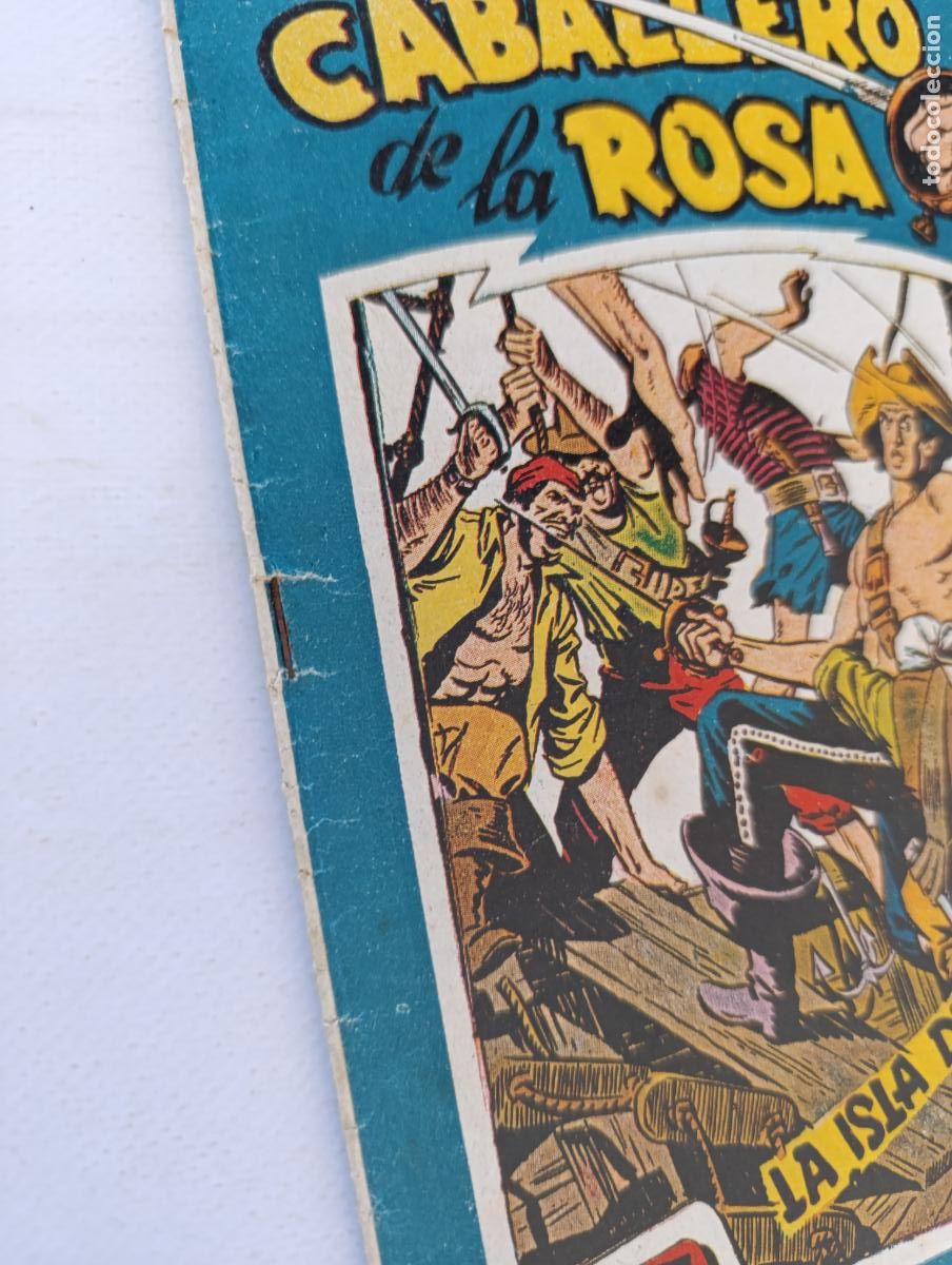 Tebeos: EL CABALLERO DE LA ROSA N&ordm; 3 - MAGA (EZ) - Foto 2