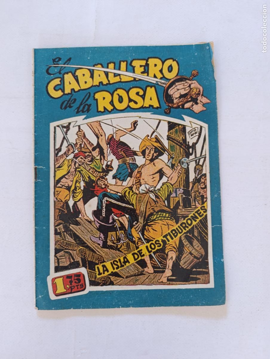 Tebeos: EL CABALLERO DE LA ROSA N&ordm; 3 - MAGA (EZ) - Foto 1