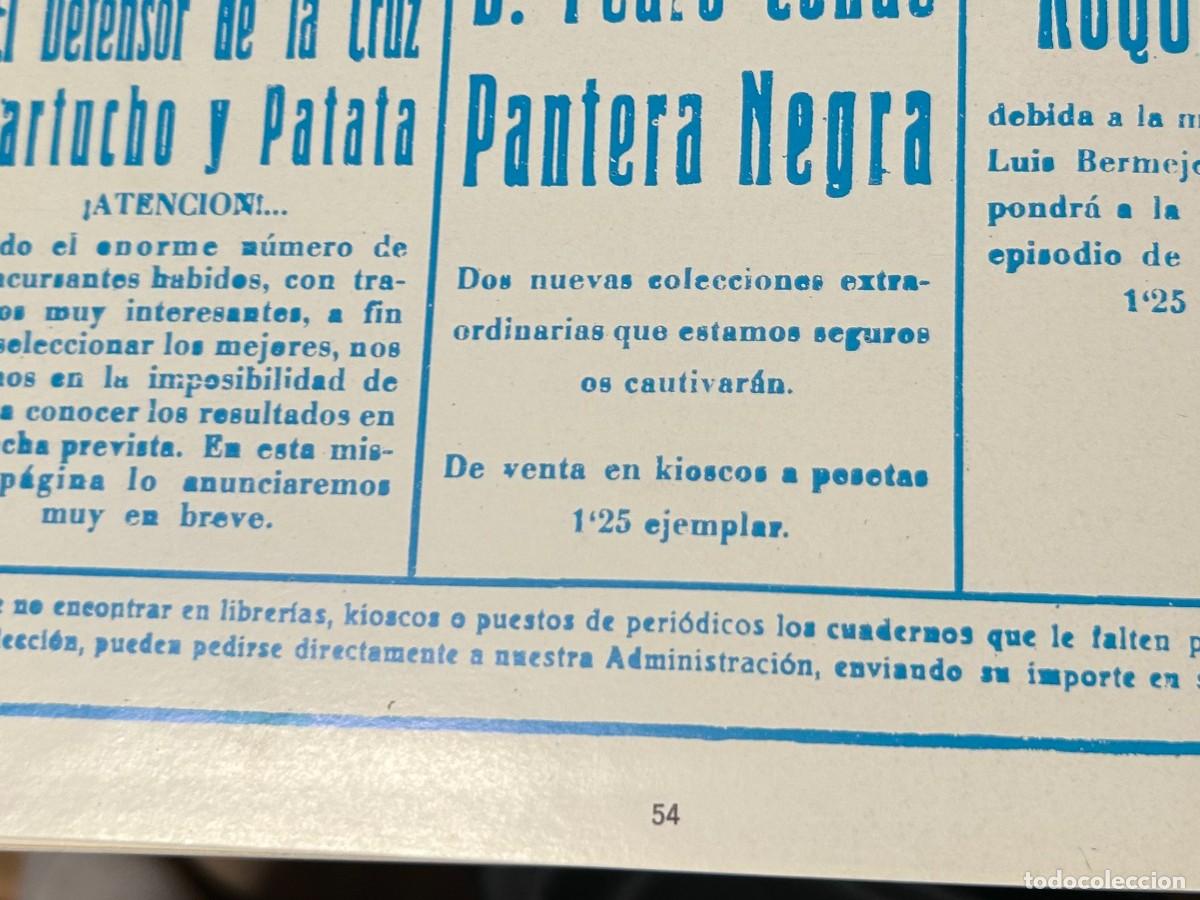 Tebeos: PANTERA NEGRA 54 EJEMPLARES COMPLETA ENCUADERNADA - Foto 2
