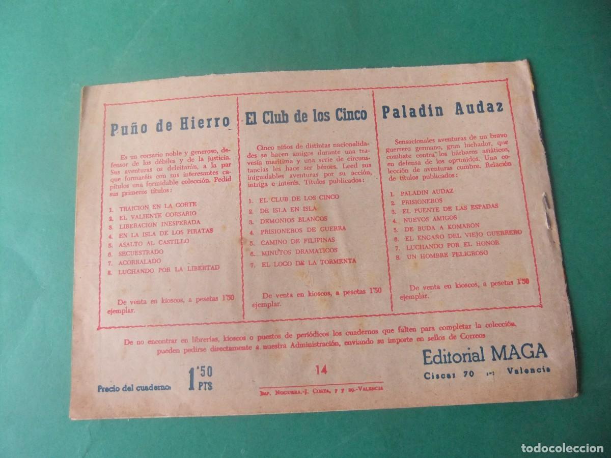 Tebeos: PU&Ntilde;O DE HIERRO N&ordm; 14 EDITORIAL MAGA - Foto 2