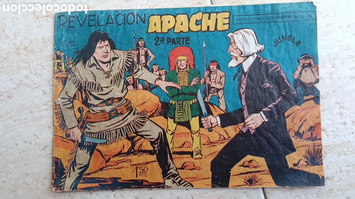 Tebeos: 4 tebeos,n. 9-23-27-32 ,apache segunda parte, - Foto 3