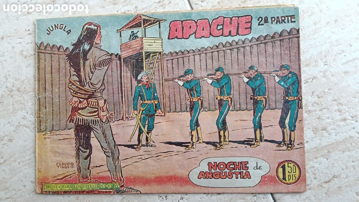 Tebeos: 4 tebeos,n. 9-23-27-32 ,apache segunda parte, - Foto 5
