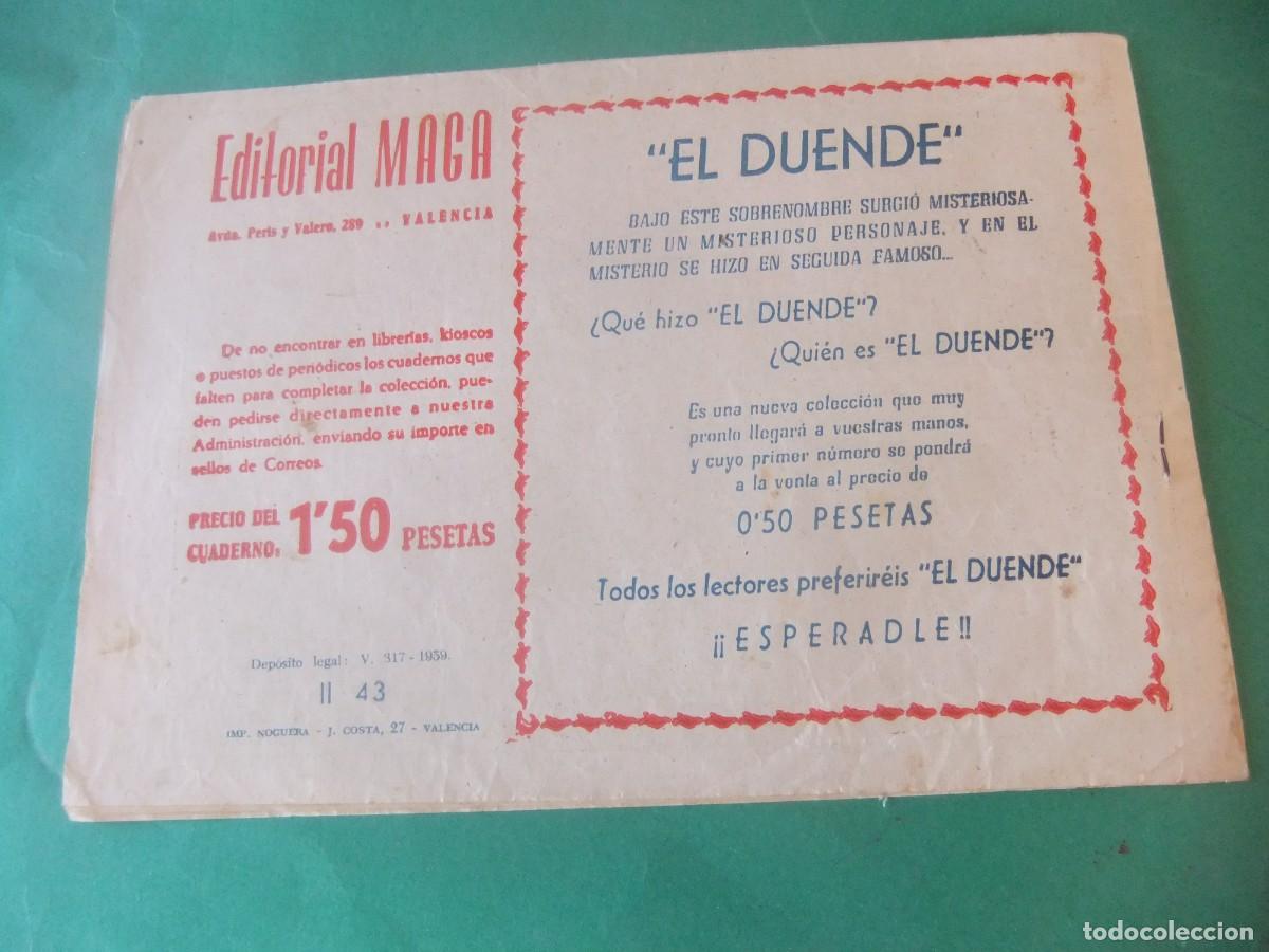 Tebeos: BENGALA 2&ordf; PARTE N&ordm;43 MAGA - Foto 2