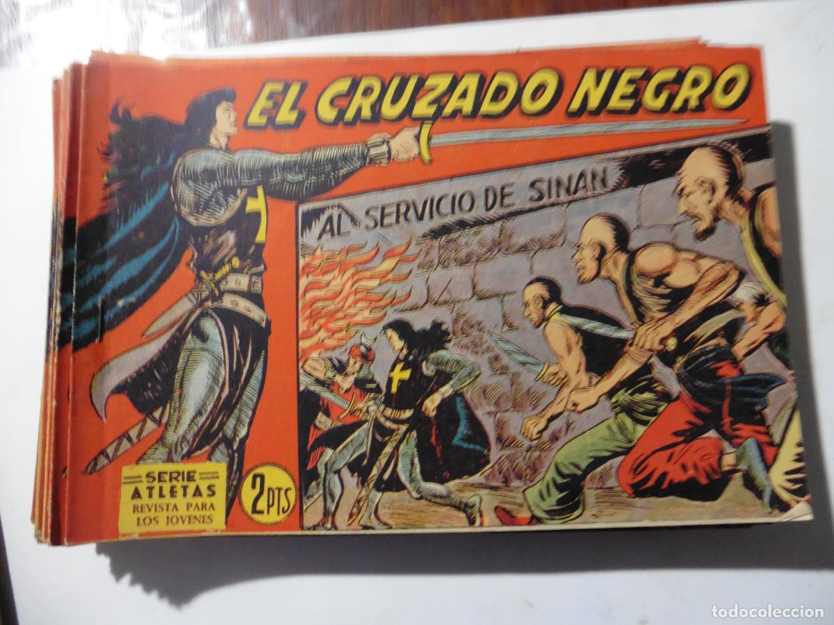 Tebeos: CRUZADO NEGRO COMPLETA MAGA ORIGINAL - Foto 2