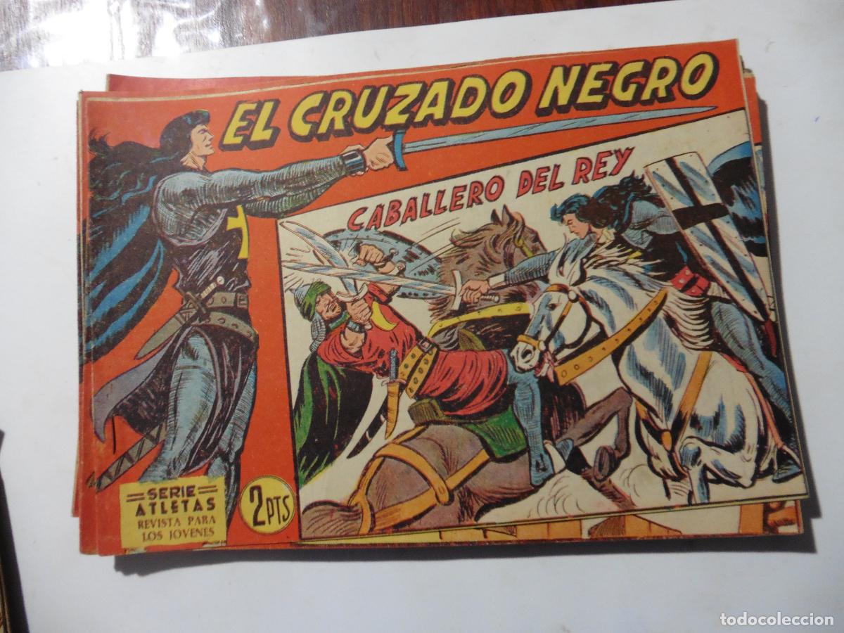 Tebeos: CRUZADO NEGRO COMPLETA MAGA ORIGINAL - Foto 4