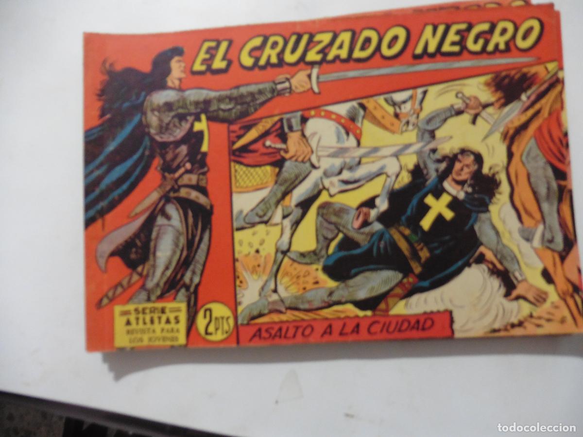 Tebeos: CRUZADO NEGRO COMPLETA MAGA ORIGINAL - Foto 7