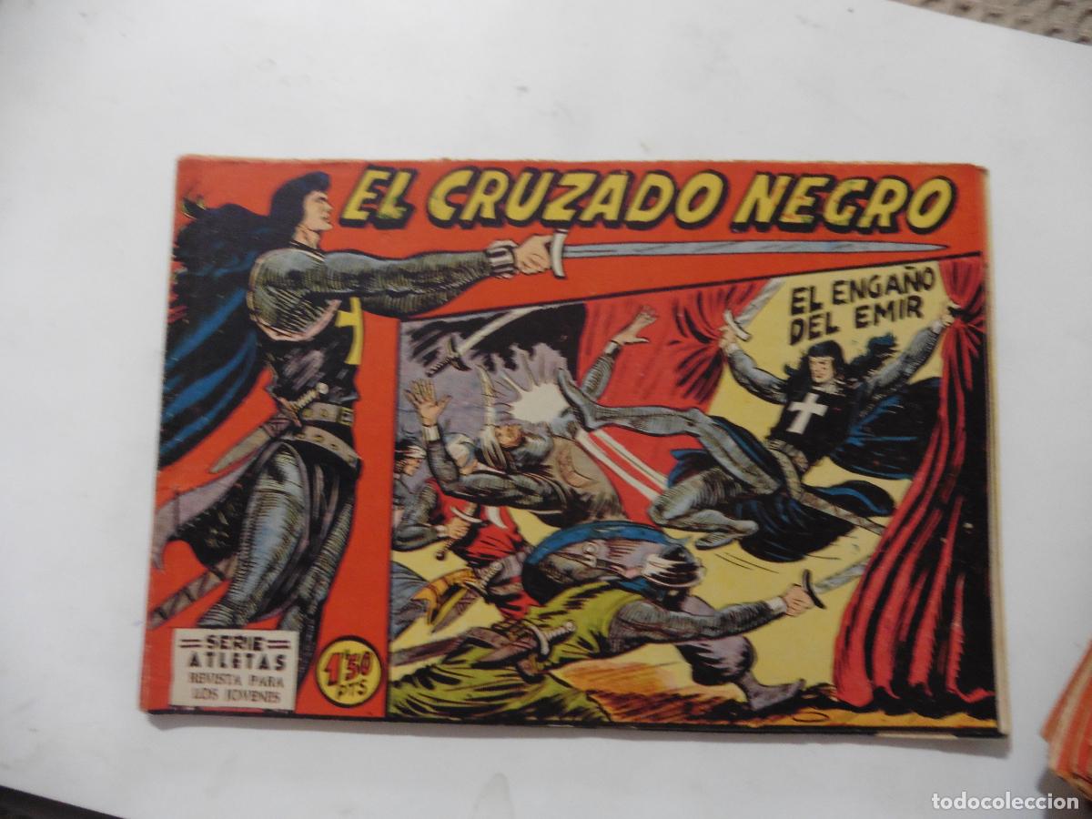 Tebeos: CRUZADO NEGRO COMPLETA MAGA ORIGINAL - Foto 8