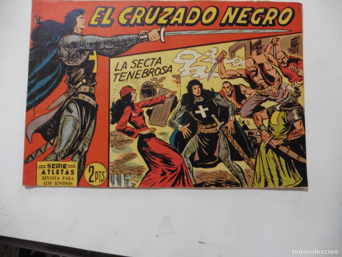 Tebeos: CRUZADO NEGRO COMPLETA MAGA ORIGINAL - Foto 9