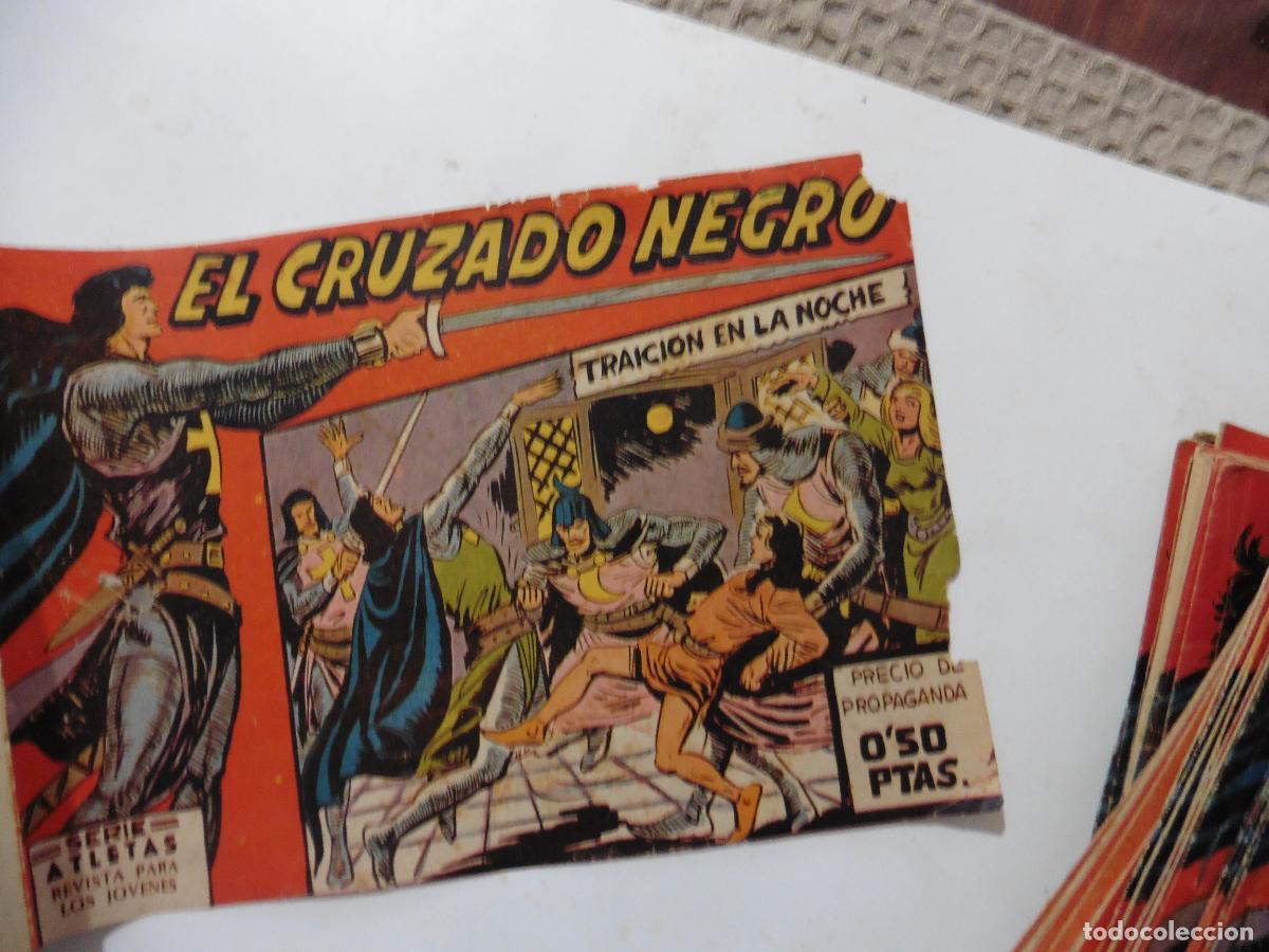 Tebeos: CRUZADO NEGRO COMPLETA MAGA ORIGINAL - Foto 11
