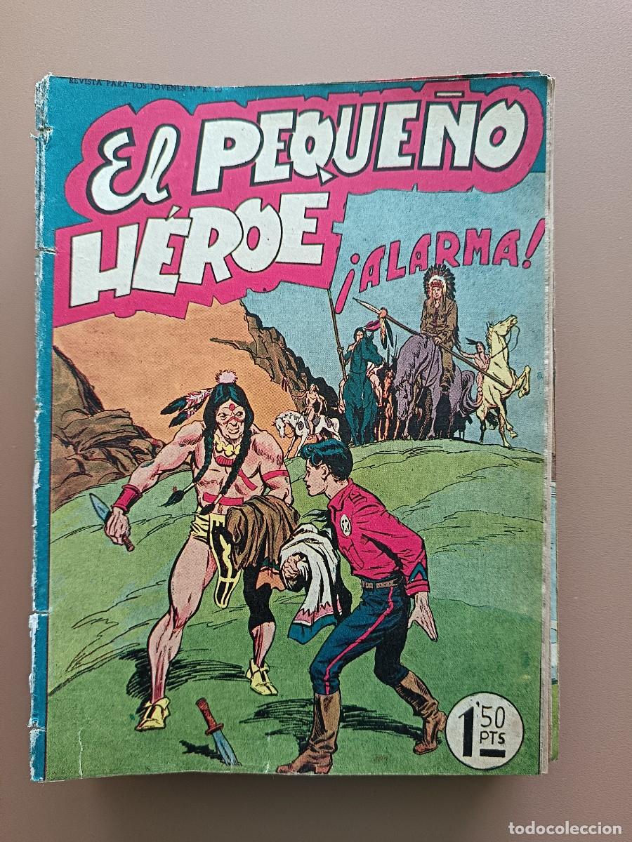 Tebeos: EL PEQUE&Ntilde;O H&Eacute;ROE- DEL 1 AL 56 - MAGA - Foto 13