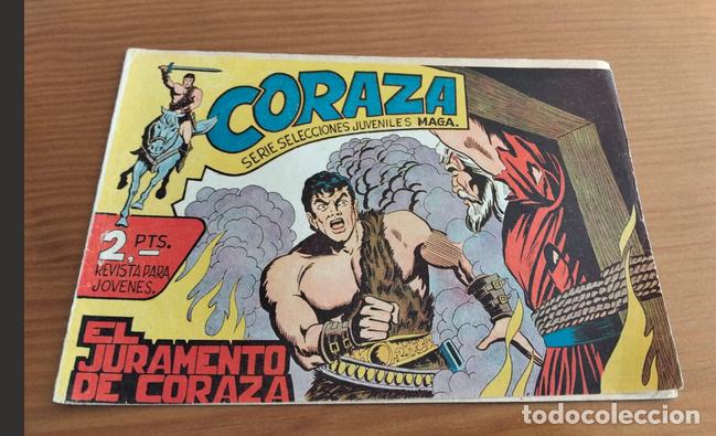 Tebeos: CORAZA COLECCION COMPLETA DE LA EDITORIAL MAGA - Foto 1