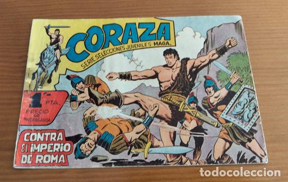 Tebeos: CORAZA COLECCION COMPLETA DE LA EDITORIAL MAGA - Foto 2