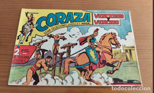Tebeos: CORAZA COLECCION COMPLETA DE LA EDITORIAL MAGA - Foto 3