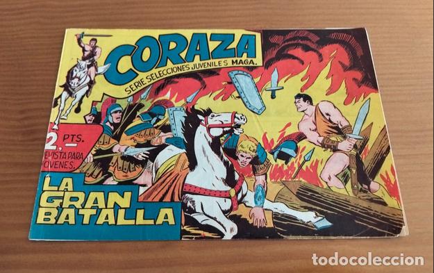 Tebeos: CORAZA COLECCION COMPLETA DE LA EDITORIAL MAGA - Foto 4