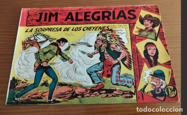 Tebeos: JIM ALEGRIAS COLECCION COMPLETA DE LA EDITORIAL MAGA - Foto 2