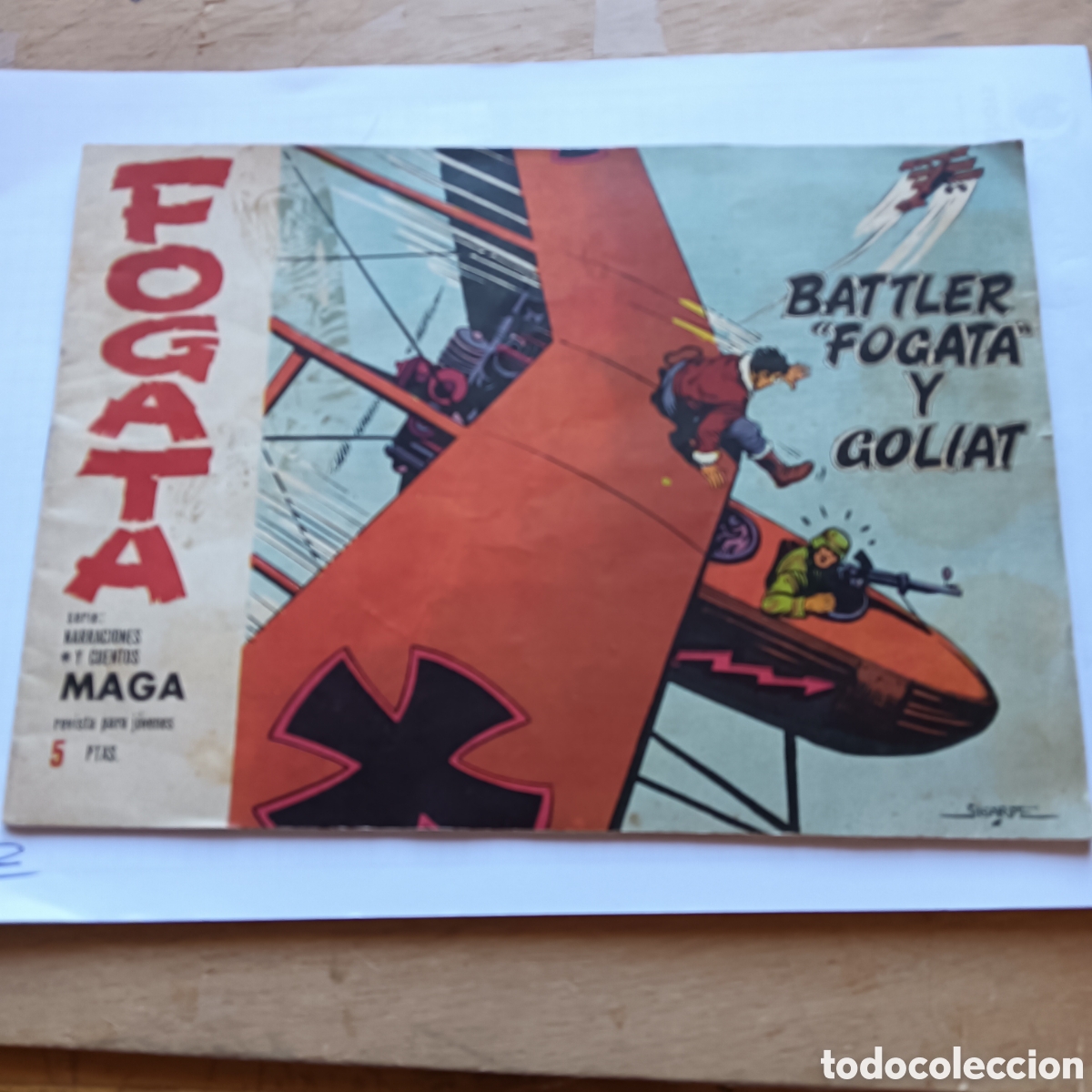 Tebeos: FOGATA NUM 40 PEN&Uacute;LTIMO EDI.MAGA - Foto 1