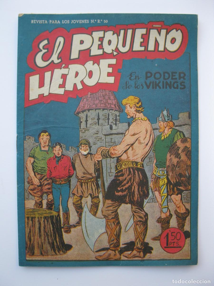 Tebeos: EL PEQUE&Ntilde;O H&Eacute;ROE - N&ordm; 35 - EN PODER DE LOS VIKINGS - ORIGINAL - EDITORIAL MAGA. - Foto 1