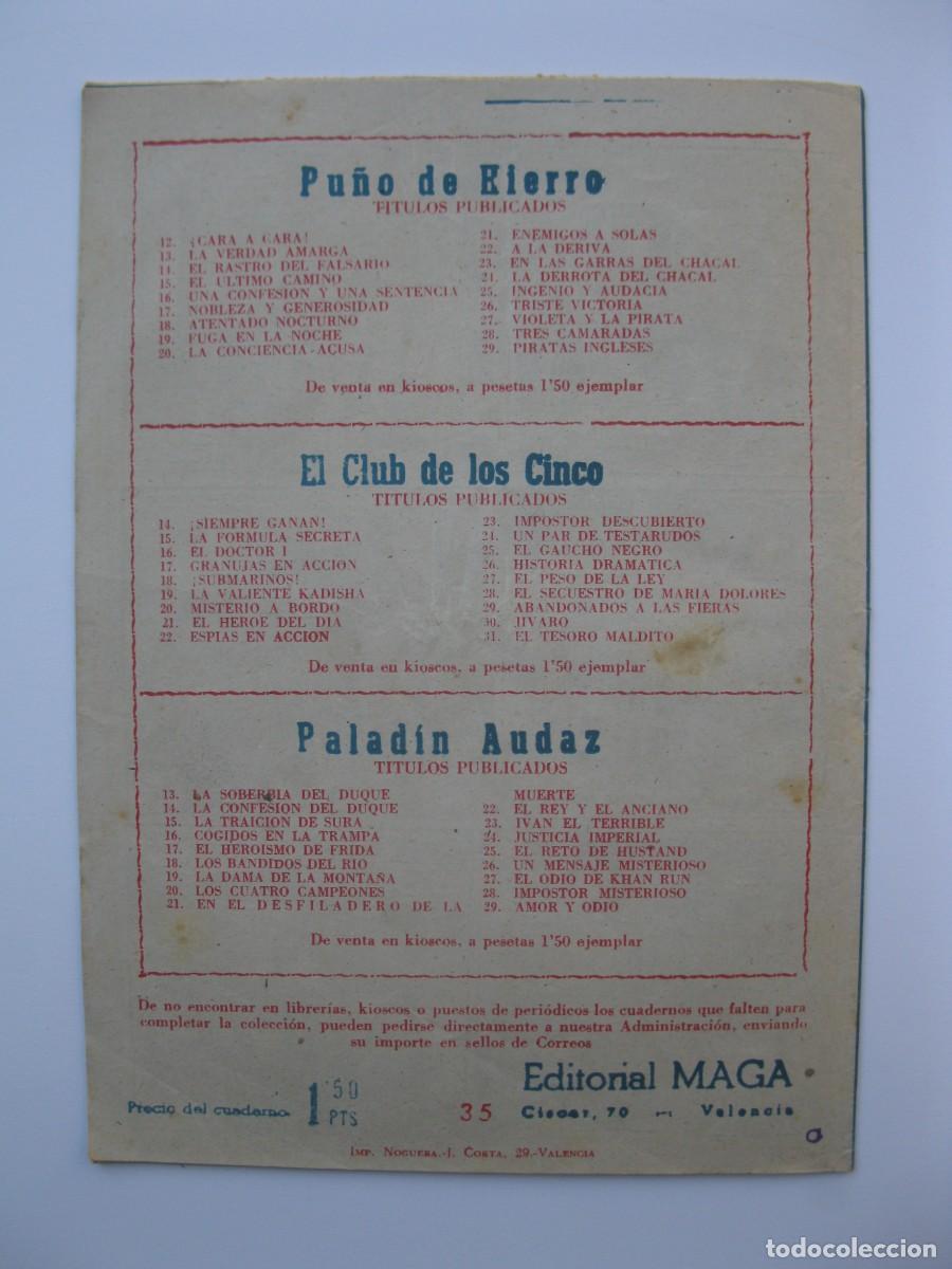 Tebeos: EL PEQUE&Ntilde;O H&Eacute;ROE - N&ordm; 35 - EN PODER DE LOS VIKINGS - ORIGINAL - EDITORIAL MAGA. - Foto 3
