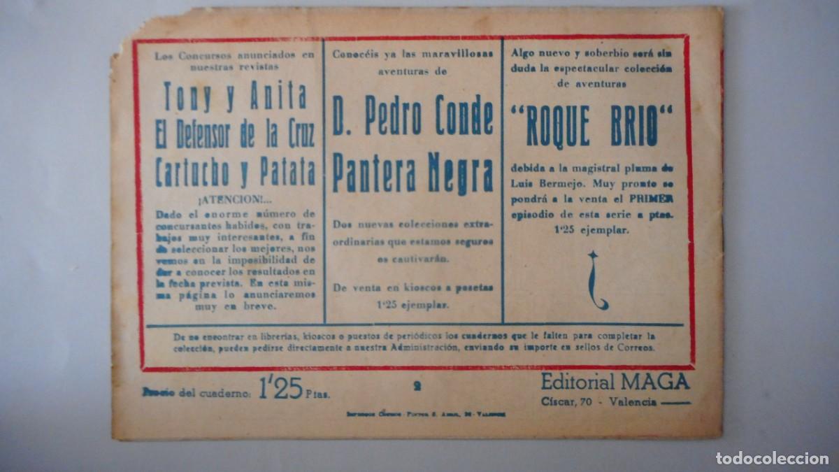 Tebeos: PANTERA NEGRA N&ordm; 2 . ORIGINAL. / C-23 - Foto 2